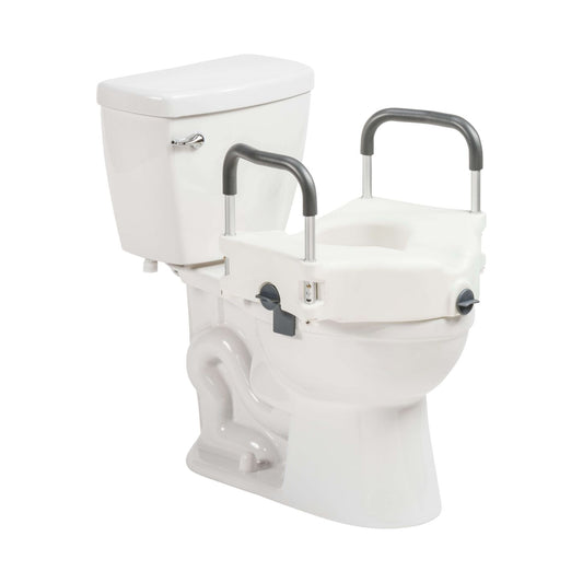 PreserveTech(TM) Secure Lock Raised Toilet Seat