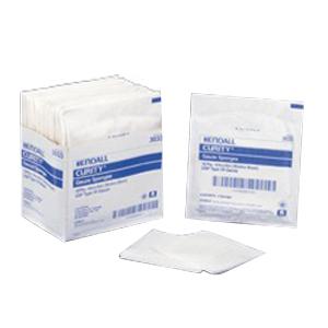 CURITY GAUZE PAD, 4IN X 4IN, 12 PLY, STERILE 100/BOX