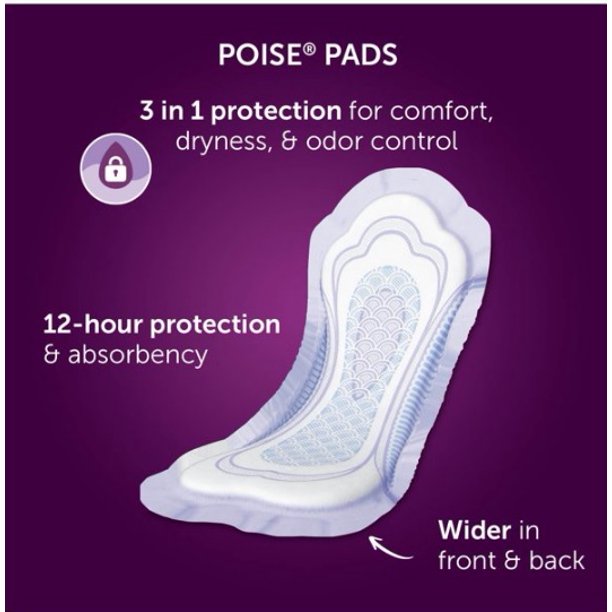 POISE * PADS ULTRA WITH SIDE SHIELDS 14/PK