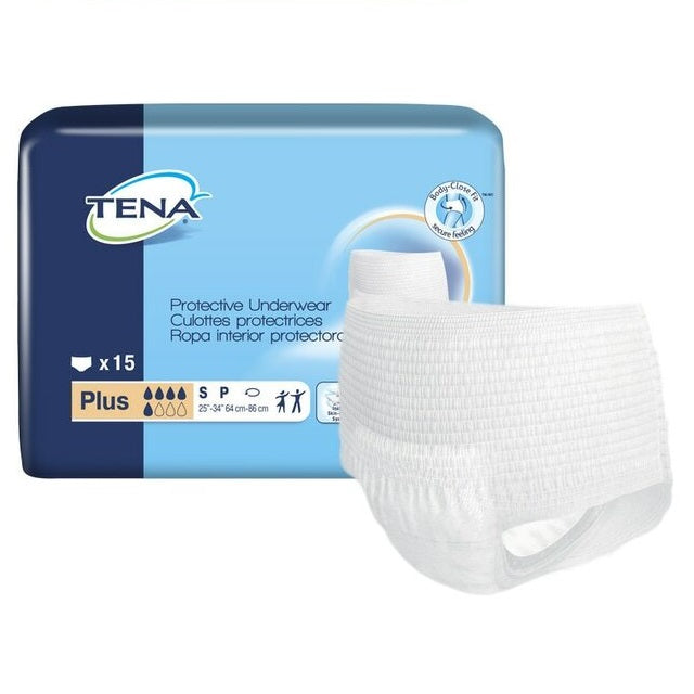 TENA® Plus Protective Underwear: 2XL 12/Bag