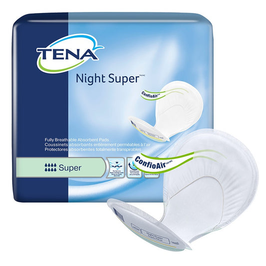 TENA® Night Super Pad, 2-Piece Maximum Absorbency 24/Bag