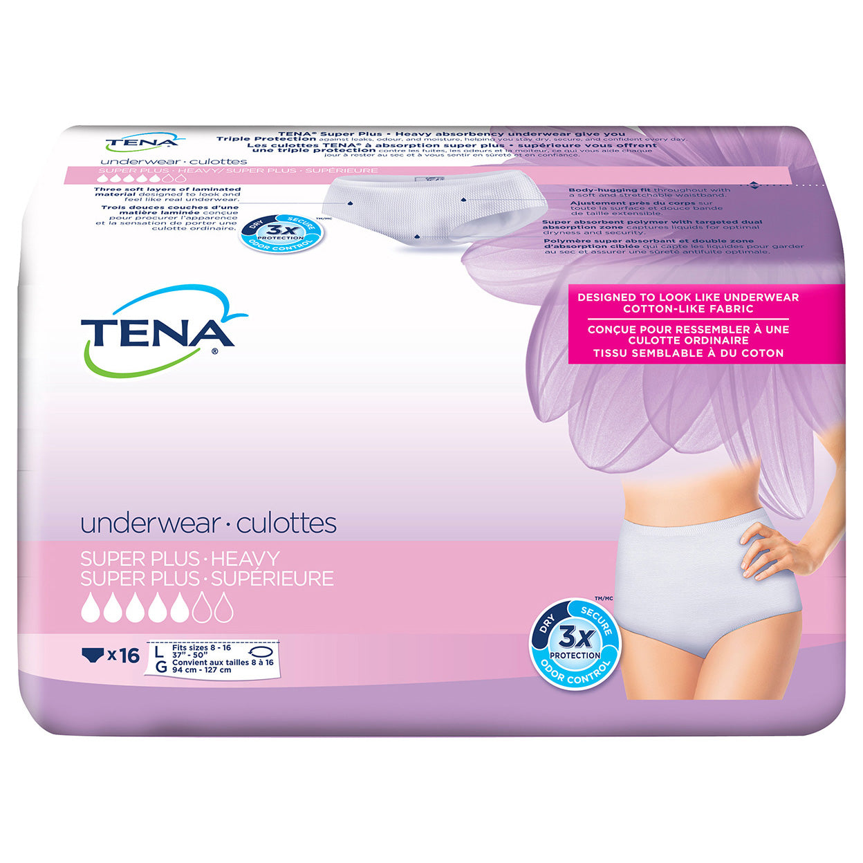 TENA® Super Plus Heavy Underwear