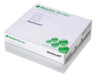 Mepilex Border Dressing 15cm x 15cm 5/Box