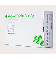 Mepilex Border Post-Op Dressing 8cm x 6cm 10/Box