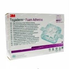 Tegaderm Foam Adhesive Dressing 8.8cm x 8.8cm 10/Box