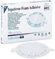 Tegaderm Foam Adhesive Dressing 14cm x 15cm Oval 5/Box