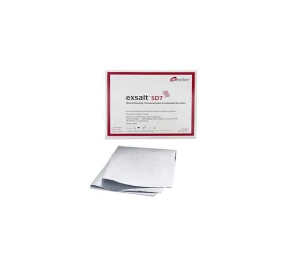 Exsalt SD7 (Silver Dressing 7 Day) 10cm x 12.5cm 5/Box